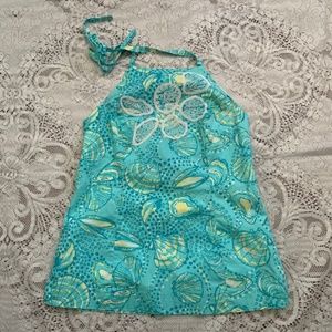 SOLD Lilly Pulitzer Seashell Halter Size 4